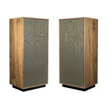KLIPSCH FORTE IV 15 inch LOUDSPEAKER PAIR Natural Cherry B Stock