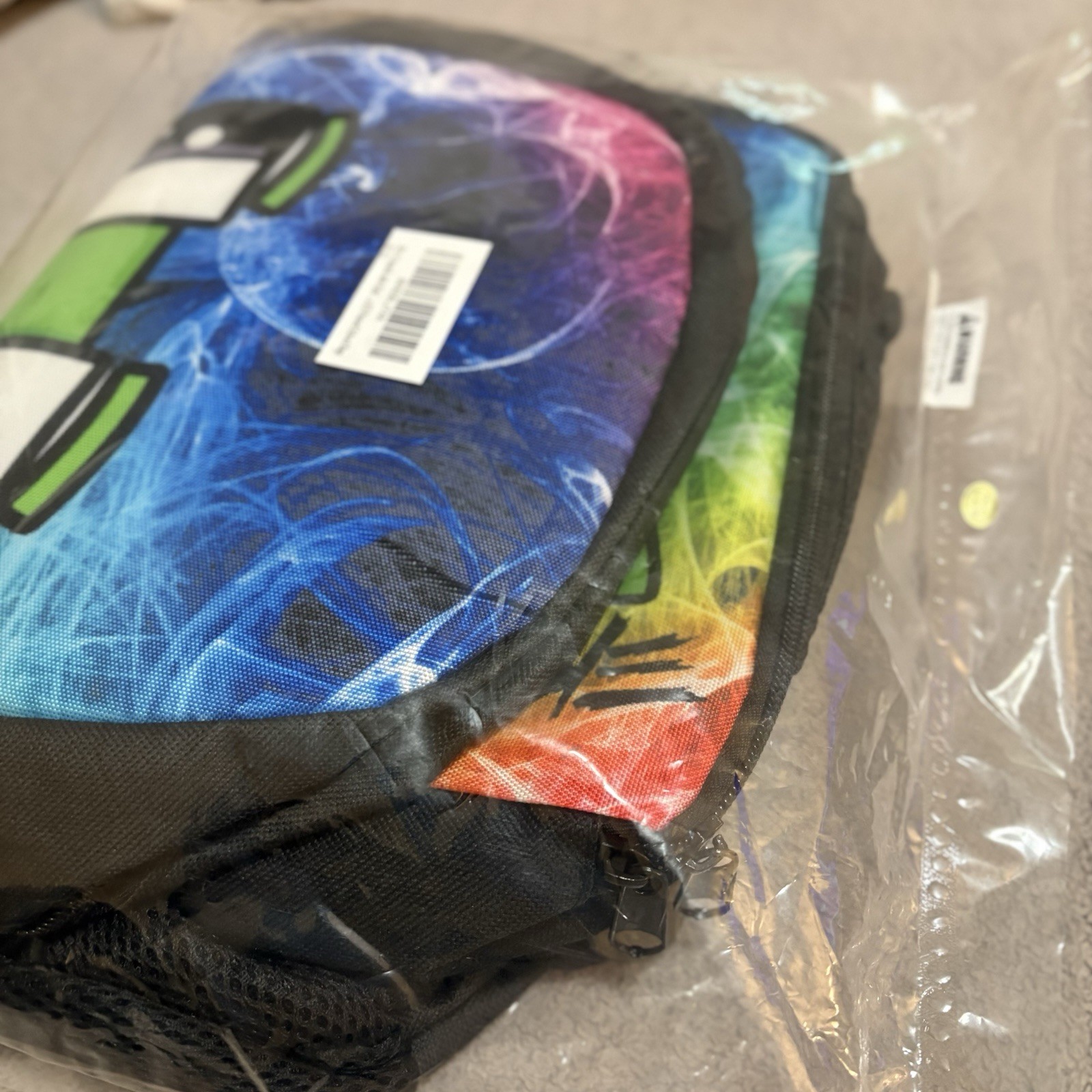 Unspeakable Kids 3pc 3D Graphic Print Multicolor/Black Polyester Backpack Set image 8