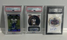 Devin Hester Auto Lot Of 3 Including 2 Rookies PSA/SGC Mint