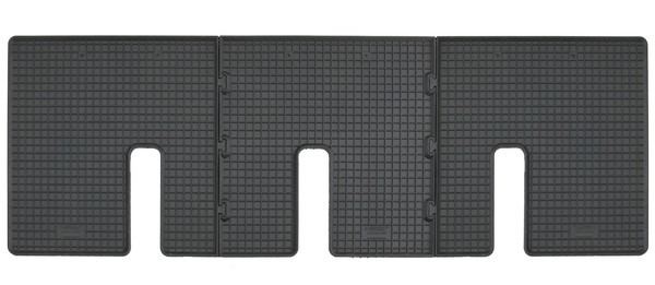 GummifußMatten FüR Ford Transit Ab 2014- Gummimatten FußMatten 2. Reihe-image