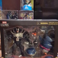 NIB Marvel Legends Series Rivals VENOM And JEFF THE LAND SHARK Box