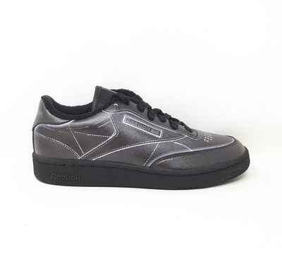 Reebok Maison Margiela Club C Mens Size 5 US Classic Project 0 Tabi Shoes Black