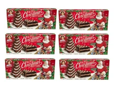 Little Debbie Chocolate Christmas Tree Cakes 6 Pack Holiday Christmas Snack Cake