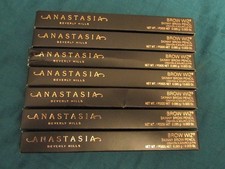 NIB Anastasia Beverly Hills BROW WIZ Brow Pencil Full Size 0.085g X7 COLOR EBONY