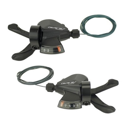 SHIMANO Fahrrad Schalthebel ALIVIO SL-M3100 9-fach und 3-fach RAPIDFIRE Plus