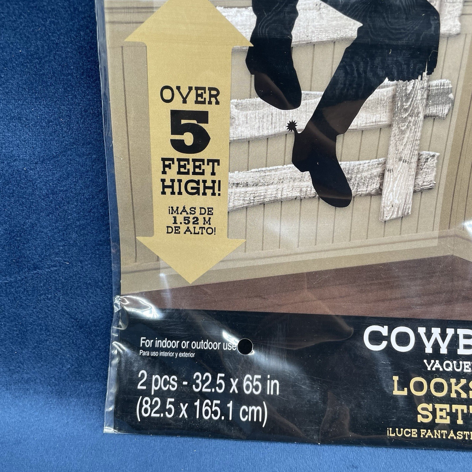 Silhouette Cowboys Scene Setter Add-On Wild Western Party Wall Decorating Kit