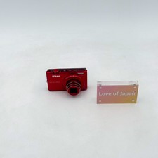 Nikon COOLPIX S6500 Red Digital Camera 16.0MP 12x Optical Zoom From JAPAN