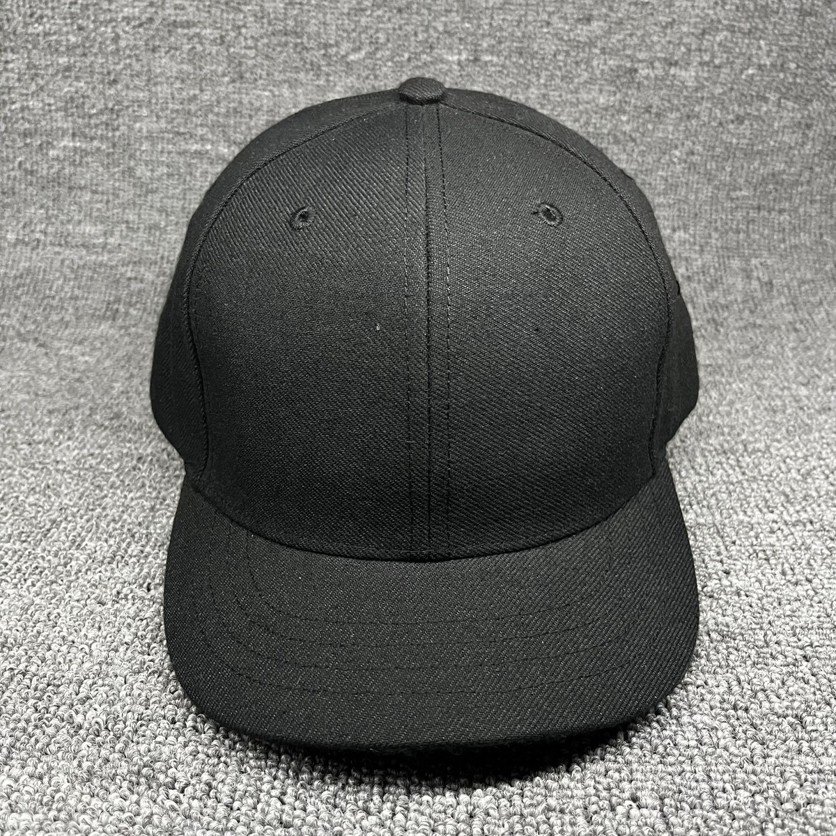 Richardson 634 Lite R-Flex Black Blank Performance Baseball Cap Adjustable