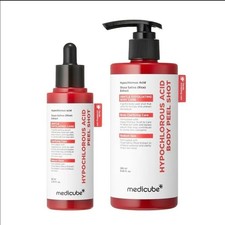NEW Medicube Hypochlorous Acid Rice Peel Shot Duo US