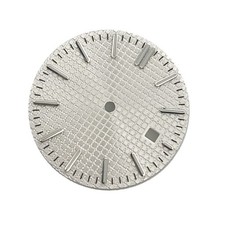31.7mm White Watch Dial For Mingzhu DG2813 3804 For Miyota 82 Movement Replace