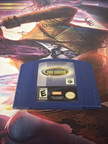 Tony Hawk's Pro Skater (Nintendo 64, 1999) N64 - Genuine Authentic - Tested