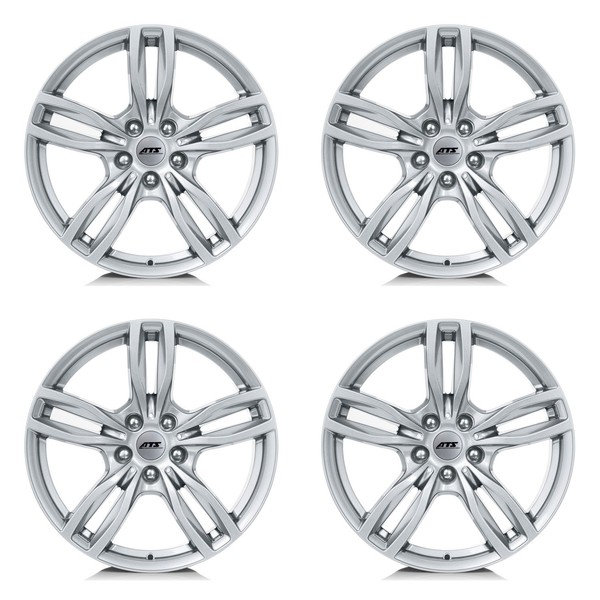 4 Ats Felgen Evolution 7.0Jx18 ET45 5X112 Sil FüR Seat Altea Ateca Cupra Ateca L-image