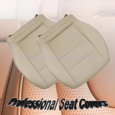 For 2008-2015 Mercedes Benz GLK Driver & Passenger Side Bottom Seat Cover Ivory