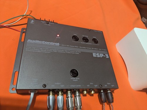 Audiocontrol Esp3 Gray Image & Spacial Processing Center Channel Rare Old School