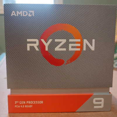 AMD Ryzen 9 3900X Fan w/ accessories. Comes with box. No CPU!