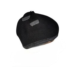 Frank Olive Girl's 100 Wool Knit Black Beanie Hat With Bow Size 2-4 Years