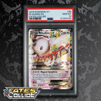 Pokemon TCG: XY Fates Collide - M Audino EX 85/124 [PSA 10 GEM