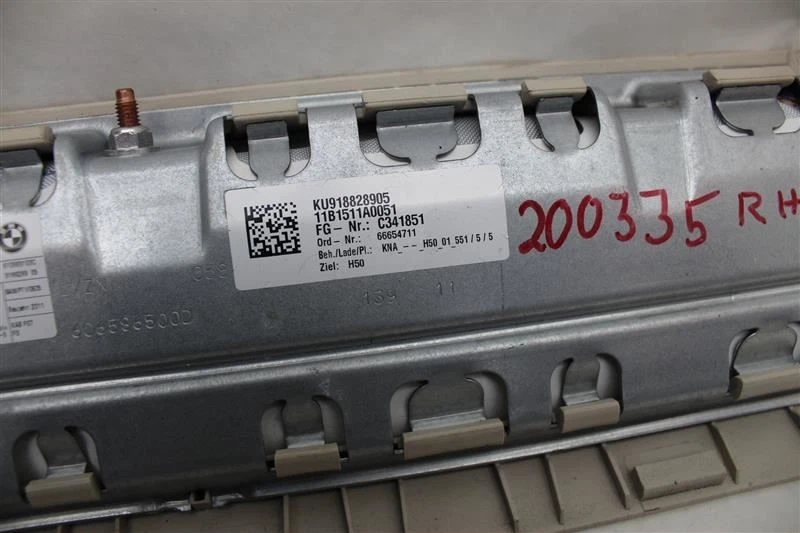 AIR BAG BMW 535i Gt 550i Gt 2010-2017 Right 1059068 Foto 3 de 4