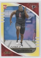 2020 Panini Absolute Rookie Yellow Marlon Davidson #180 1if9