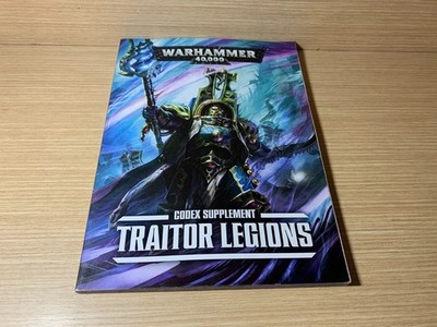 READ INFO- Codex Supplement Traitor legions Warhammer 40000 40K