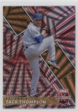 2019 Panini Elite Extra Edition Aspirations Red 40/150 Zack Thompson #19 1cx3