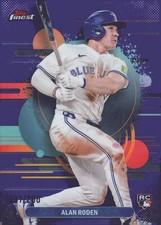 2025 Finest #171 Alan Roden Purple Refractors #/200