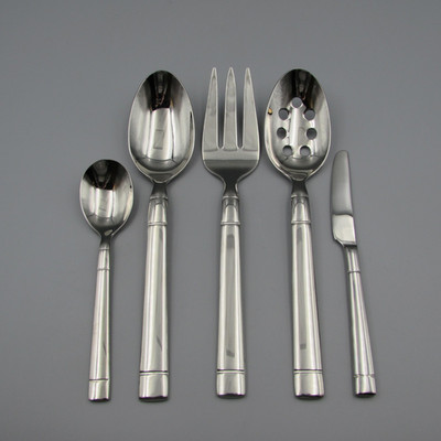 Lenox Kate Spade Stainless FAIR HARBOR 5pc Serving Set *