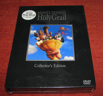 MONTY PYTHON and the HOLY GRAIL Collector's Edition DVD Book/ Box NEW/ SEALED