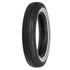 SHINKO 240 CLASSIC TIRE FRONT/REAR MT90-16 DOUBLE WHITE WALL E240 MT90-16 W-2