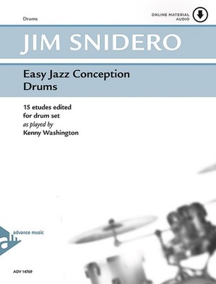 Easy Jazz Conception: Drums - by Jim Snidero - 01-ADV14769
