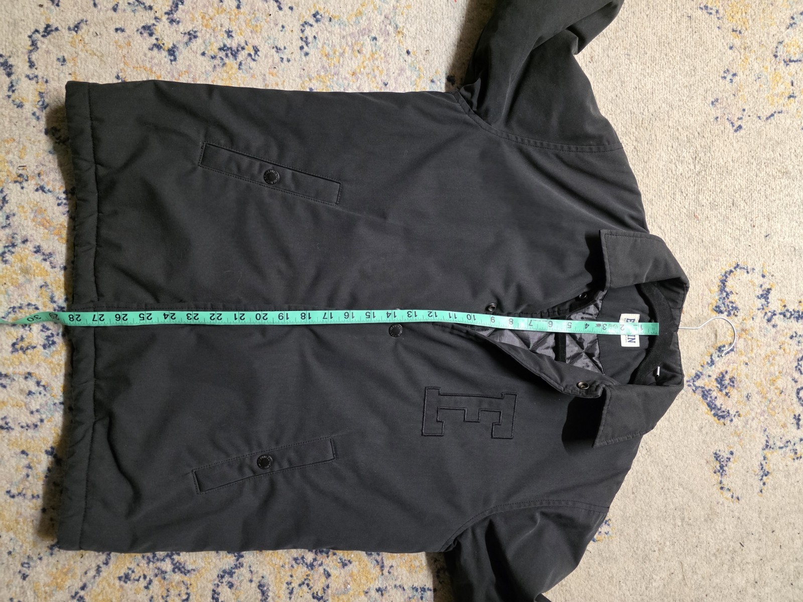 Edwin Tokyo Authentic Medium Coach Jacket Black W… - image 15