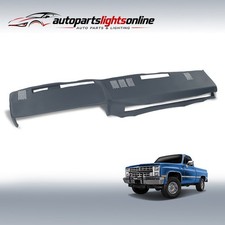 Fit For 1981-1990 1991 Chevrolet Chevy Gmc Suv Pickup Trucks Dark Dash Pad Cover
