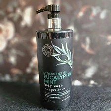 Botanic Spa Therapy STRESS RELIEF Eucalyptus Mint Body Wash - NEW 960ml - Shea