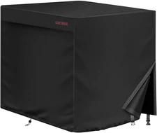 420D Air Conditioner Cover for outside Units, Waterproof Windproof Winter Cover