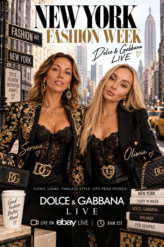 ✨💅 New York Fashion Week - Special D&G Fashion Show💅✨
