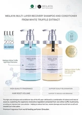 WEILAIYA Truffle Shampoo & Conditioner Set Repair Damaged Hair & Anti Aging