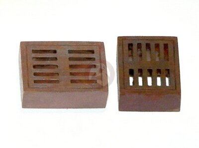 Plus Model 1/35 Rectangular Sewer Hatch Manhole Cover (2 grates) [MODEL ...