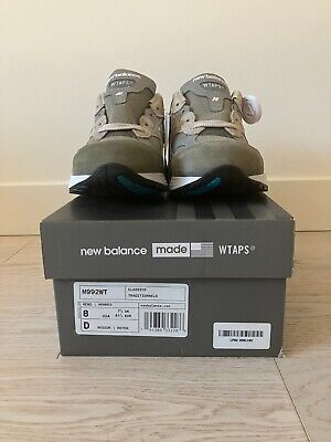 Size 8 - New Balance WTAPS x 992 Made in USA Olive Drab for sale