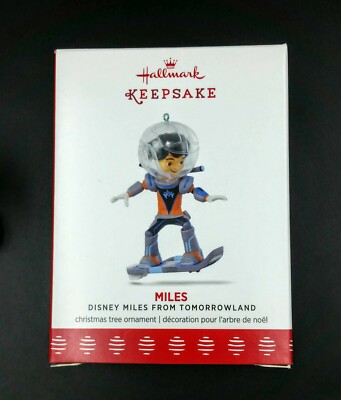 NEW MIB 2017 Hallmark Keepsake Disney Miles from Tomorrowland Holiday Ornament