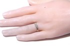 GIA 14k yellow gold .88ct 5 stone round diamond engagement ring 2.8g estate 7 — photo 8