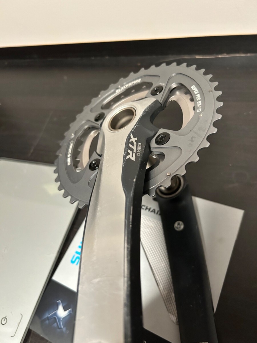 Shimano XTR FC-M985 175mm Crankset 40/30T, 2x10s New Chain Rings