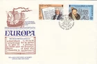 TE Brown EUROPA GB Isle of Man FDC 1982 (103914)