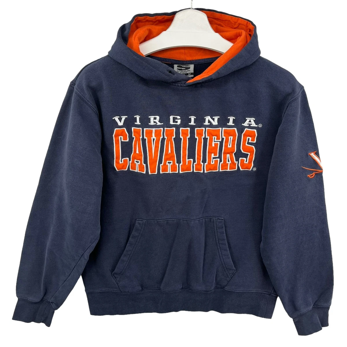 Virginia Cavaliers Hoodie Pullover Size Medium Blue Stadium