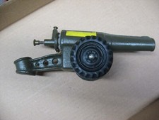BIG BANG IRON TOY CANNON GREEN PAINT RUBBER TIRES