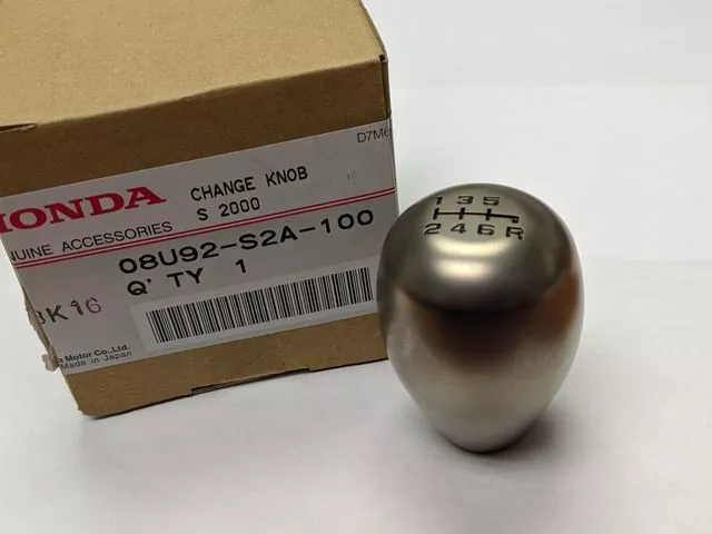 2006 2009 Honda S2000 Titanium Shift Knob Genuine OEM 08U92 S2A 100