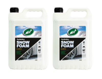 Turtle Wax Snow Foam Car Shampoo 2 x 5 Litre - Image 1 of 4