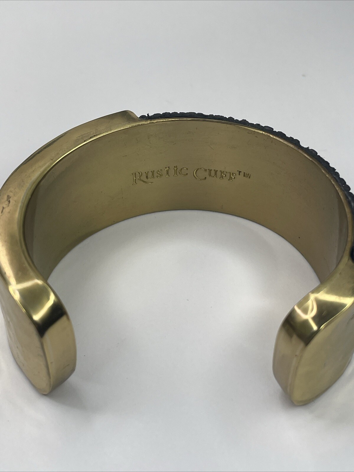 Rustic Cuff Stingray And Brass Cuff - image 4