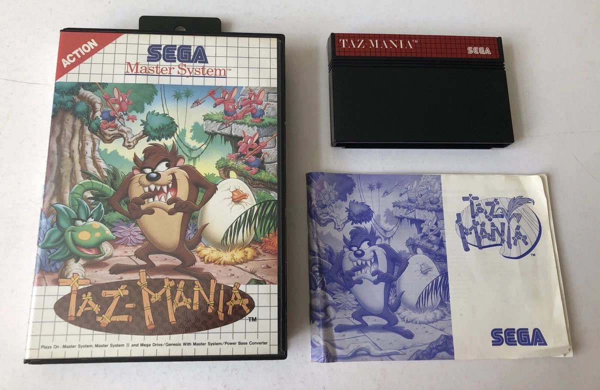 Taz-Mana Master System PAL - Prx - Photo - Présentaton