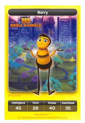 Dreamworks Crossroads Card - Funny Bee Movie - Barry No. 210