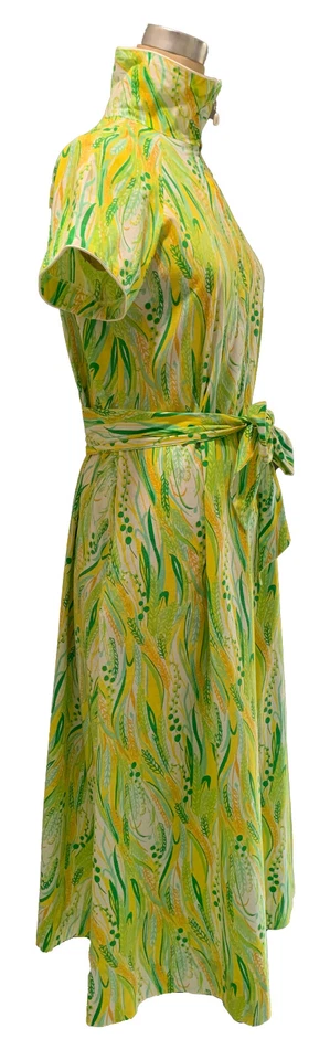 De colección Años 70 Para Mujer DAVID BROWN CALIFORNIA SS Cremallera Frontal Caftán - Talla S Foto 4 de 4